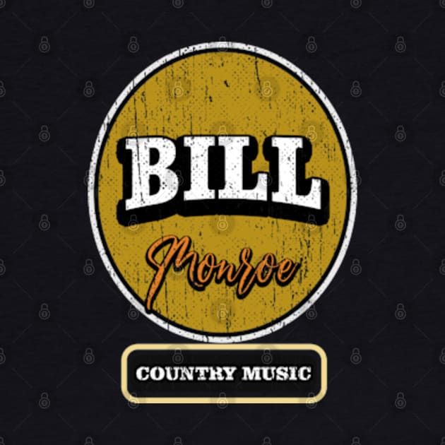 Bill Monroe COUNTRY MUSIC (2) by Rohimydesignsoncolor